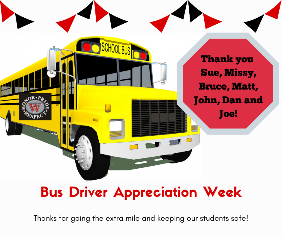 Thank you to our Bus Drivers!