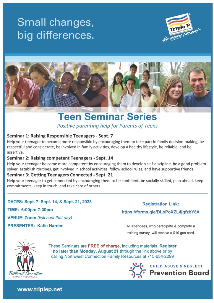 Teen Seminar Series